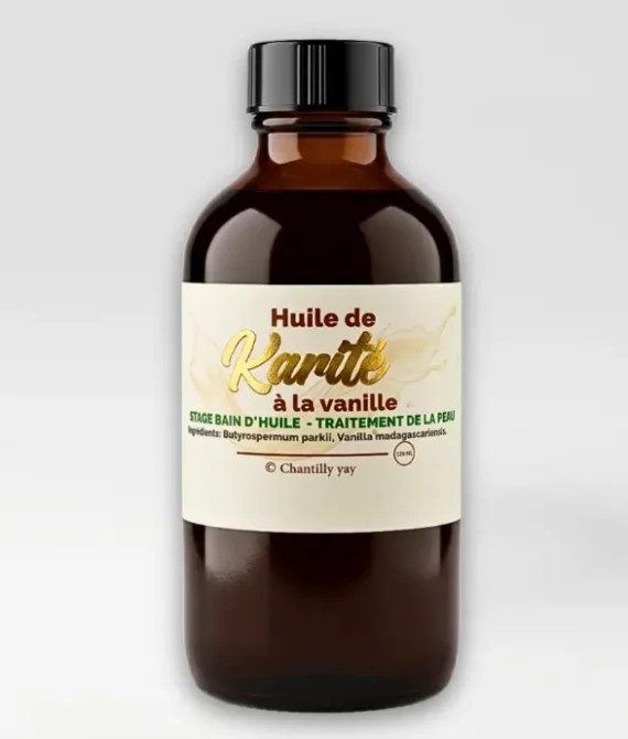 Huile de Karité à la Vanille 100 mg
